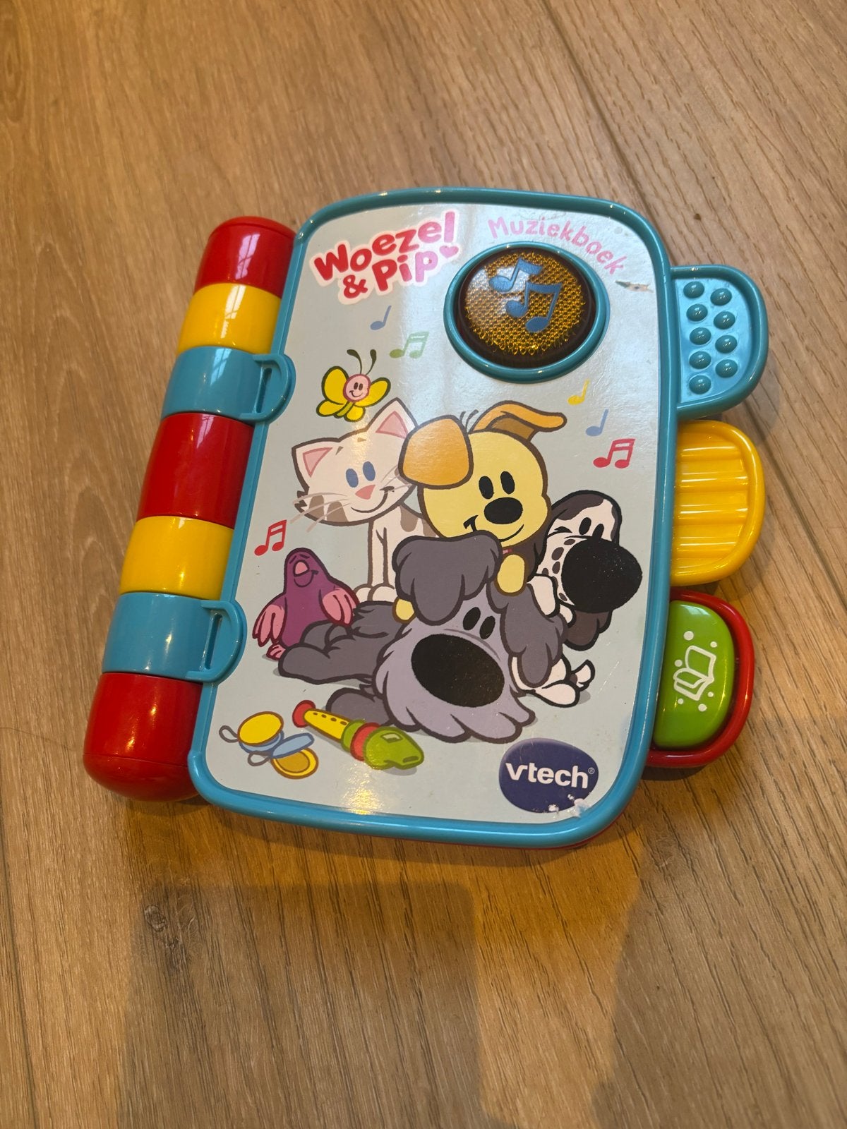 VTech Woezel & Pip Muziekboek - Interactief Speelgoed, Ophalen of Verzenden, Zo goed als nieuw, 6 maanden tot 2 jaar