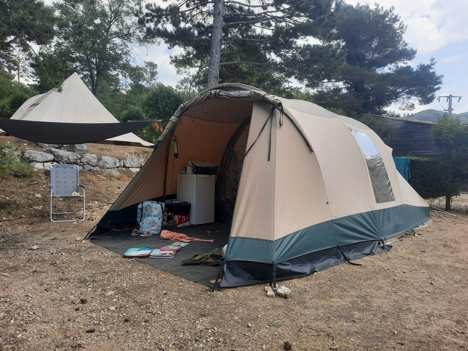 Bacon tent, Caravans en Kamperen, Ophalen of Verzenden, Gebruikt