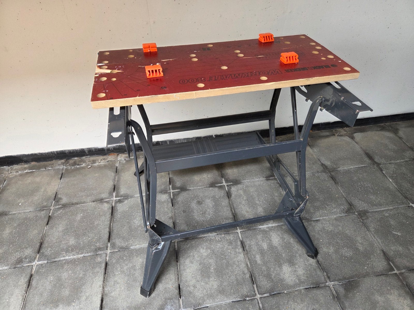 Black&Decker Workmate 800 Werkbank, Ophalen