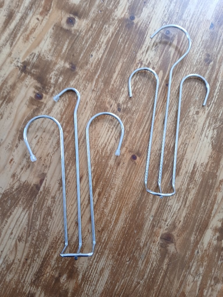Schoen/klomphangers - Chroom uitvoering., Ophalen of Verzenden