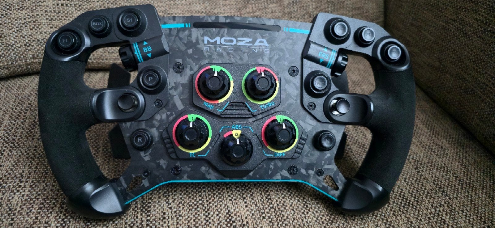 Moza GS V1 Stuurwiel - Zo goed als nieuw, Spelcomputers en Games, Spelcomputers | Overige, Ophalen of Verzenden, Overige merken