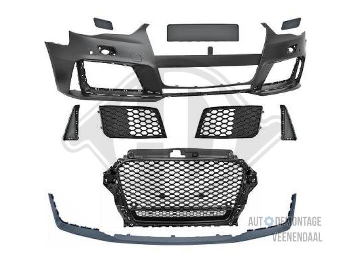 Voorbumper van een Audi A3, -, -, Nieuw, Bumper