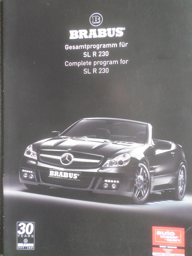 Mercedes Brabus SL Brochure 2, Boeken, Auto's | Folders en Tijdschriften, Zo goed als nieuw, Mercedes, Ophalen of Verzenden