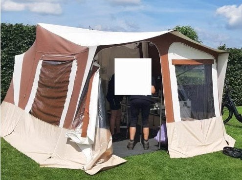 trigano odysee vouwwagen uit 2006, Caravans en Kamperen, Vouwwagens, Ophalen, Trigano, Aanwezig, Tot en met 6