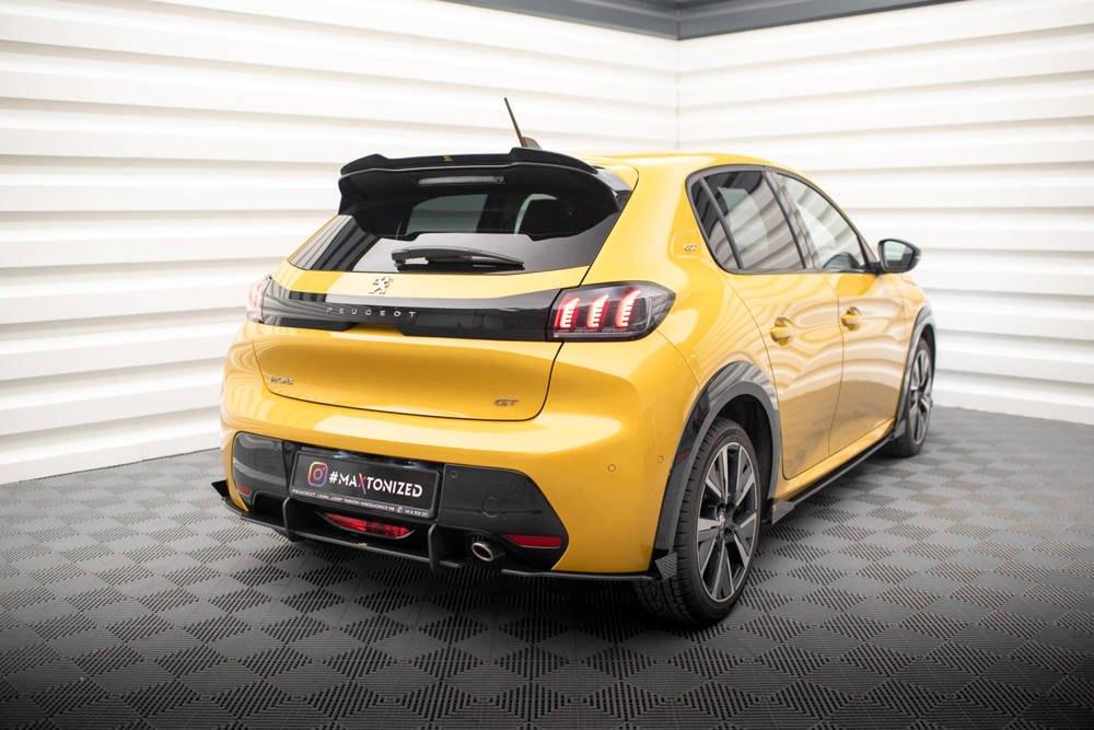 Race Voorlip sideskirt diffuser - Peugeot 208 GT 19-23, Ophalen of Verzenden
