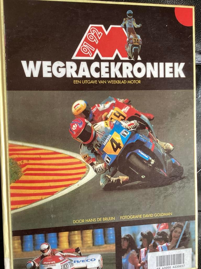 Wegracekroniek 91/92 - Weekblad Motor, Ophalen of Verzenden, Gelezen, Algemeen