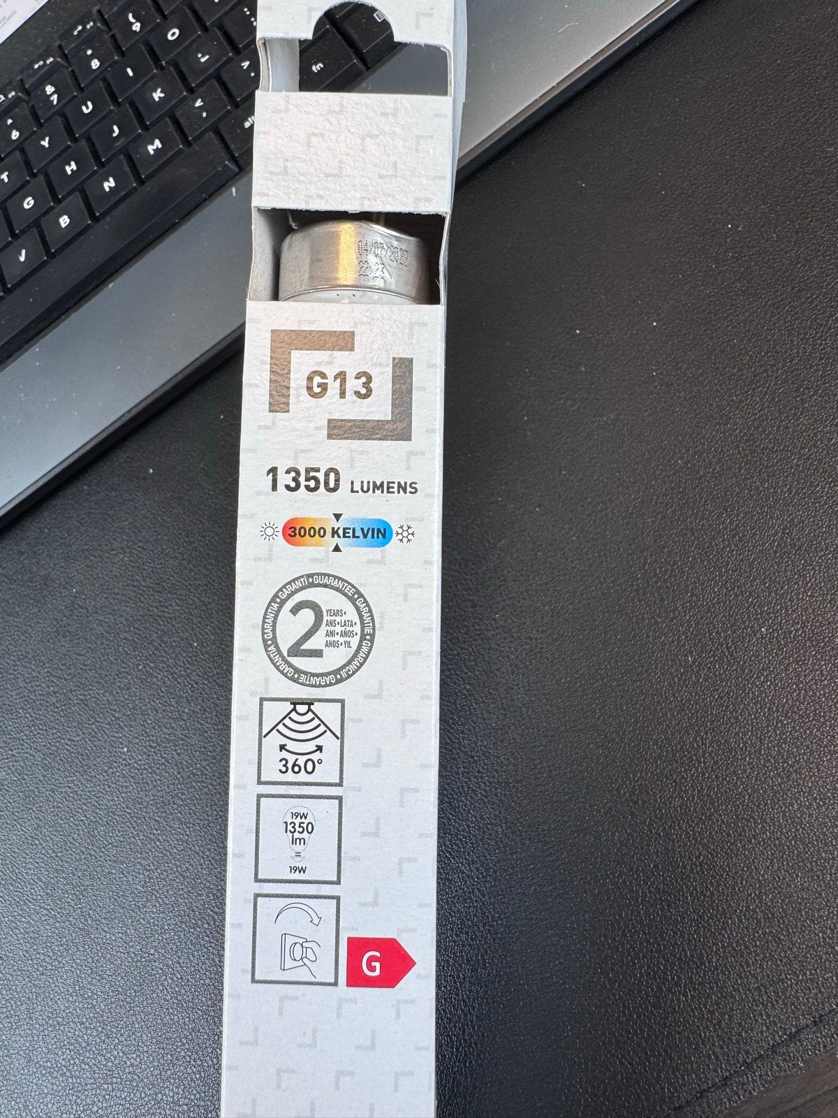 45 Nieuwe TL lampen  G13, 1350 lumen, 60 cm, Warm Wit, Ophalen, Wit, Overige merken, G13 (TL)