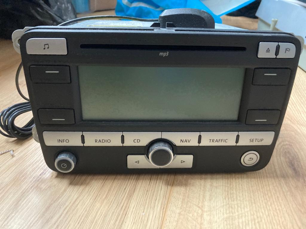 Autoradio volkswagen, Ophalen of Verzenden, Gebruikt
