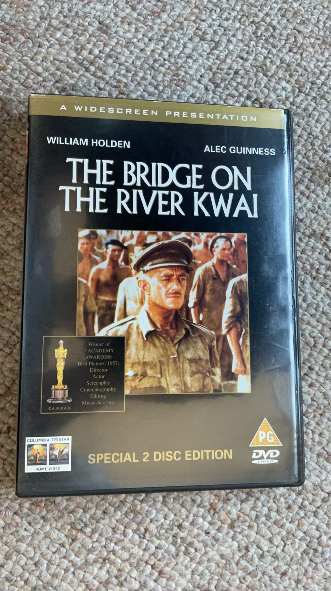 THE BRIDGE ON THE RIVER KWAI., Cd's en Dvd's, Zo goed als nieuw, Vanaf 12 jaar, Import, Ophalen of Verzenden