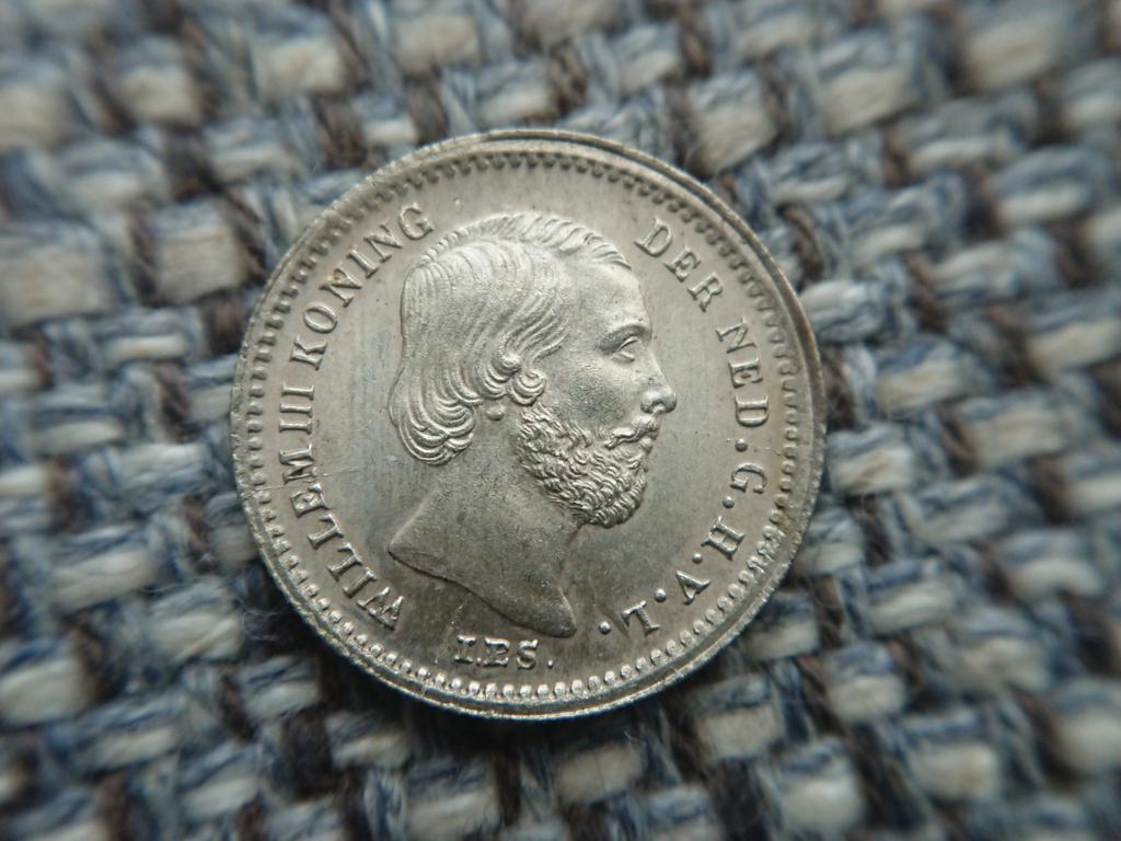5 cent of stuiver 1879 topkwaliteit, Ophalen of Verzenden, Koning Willem III, 5 cent