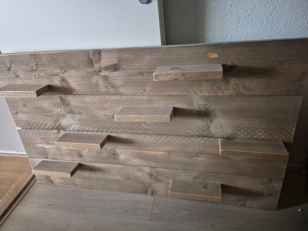 Wandbord van steigerhout, Huis en Inrichting, Woonaccessoires | Wanddecoraties, Ophalen