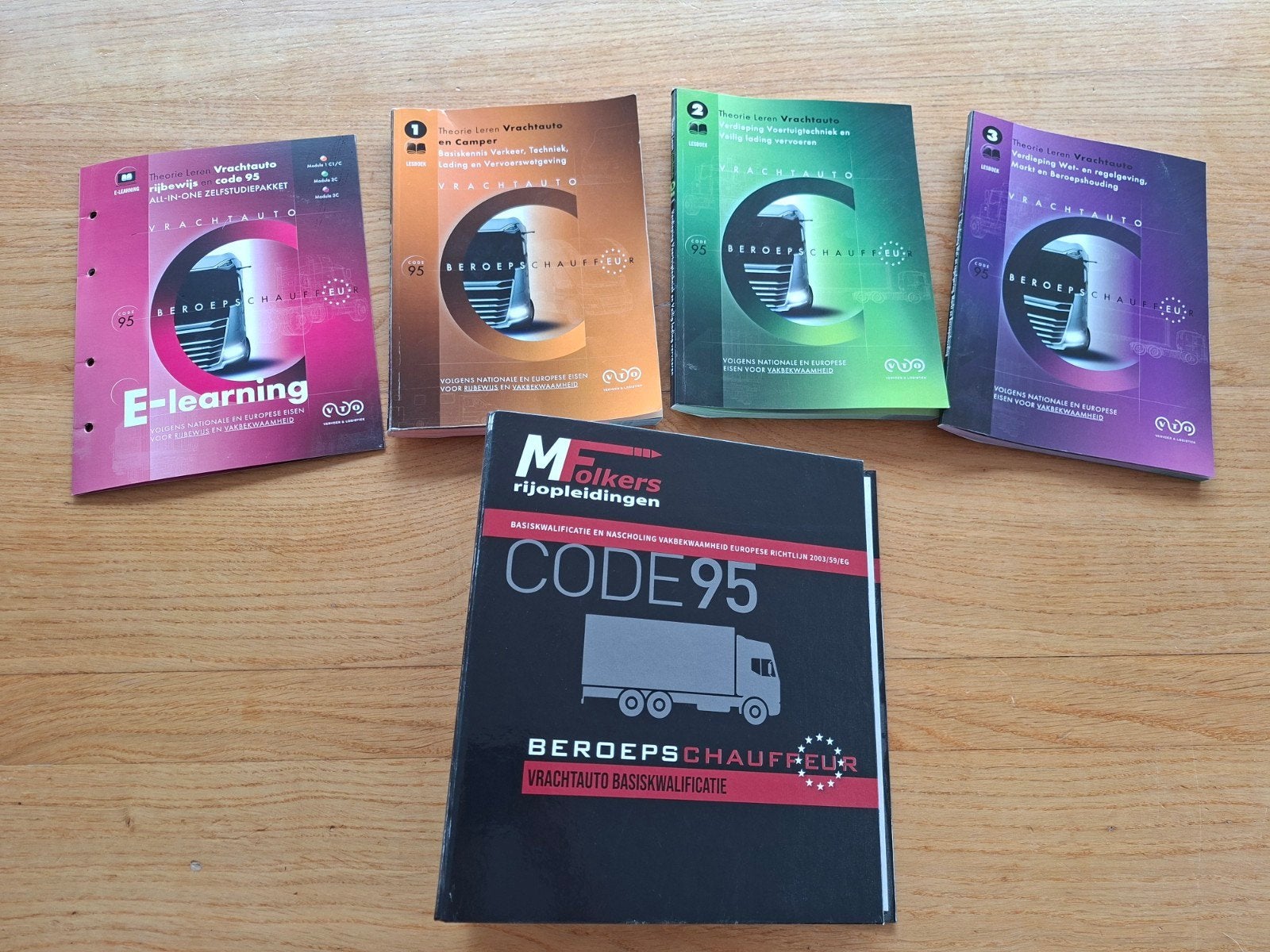 C/c1 vrachtwagen theorie boeken module 1,2,3 en e learning., Boeken, Ophalen of Verzenden, Alpha, Nieuw, Niet van toepassing