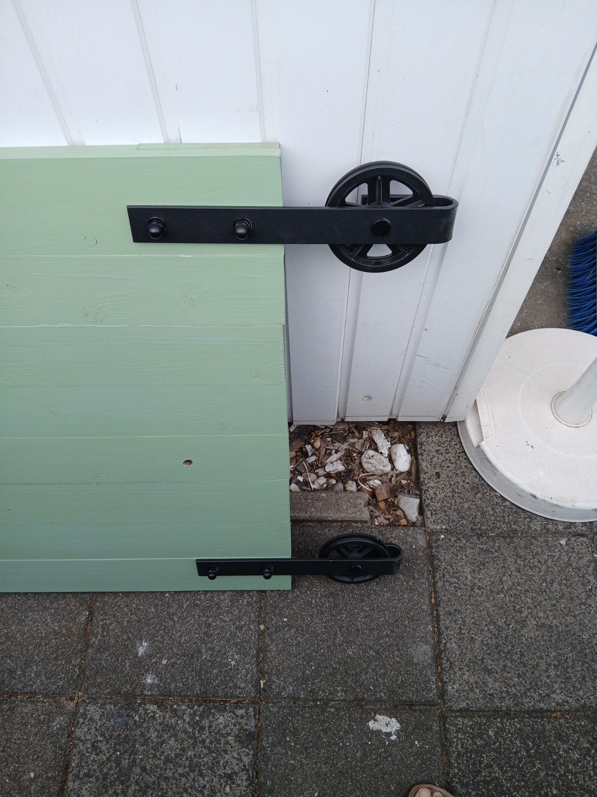 Runner ophangsysteem schuifdeuren rail railing schuifdeuren, Ophalen of Verzenden, Binnendeur, 200 tot 215 cm