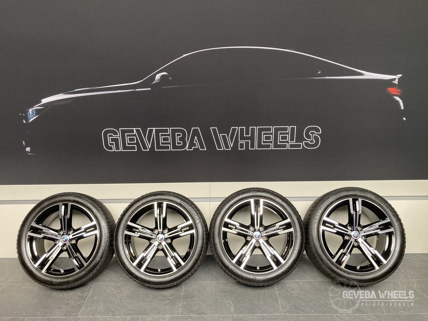 18” originele BMW 3 serie G20 G21 848M velgen + winterbanden, 18 inch, Gebruikt, -, -