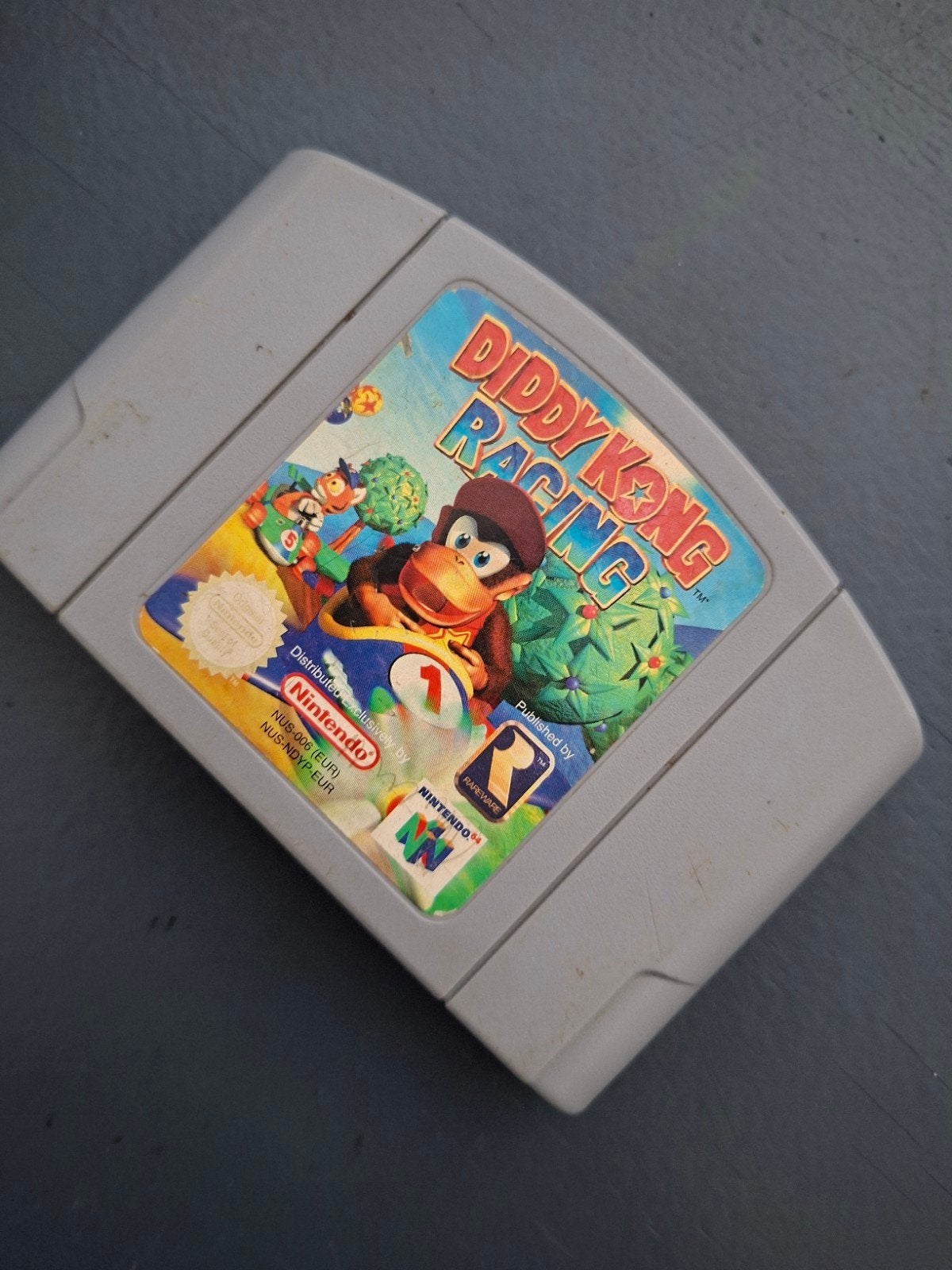 Diddy Kong Racing - Nintendo 64 (N64) Game, Spelcomputers en Games, Ophalen, Gebruikt, Racen en Vliegen, Eén computer