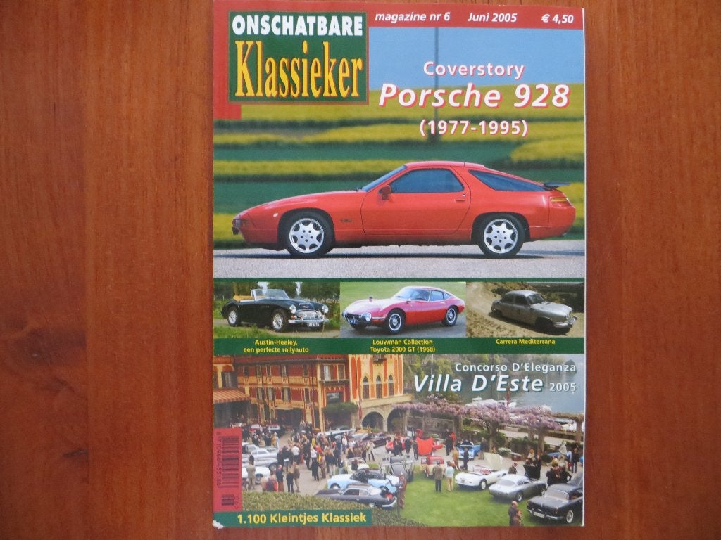 Onschatbare Klassieker 6 2005 Porsche 928, Austin-Healey, Ophalen of Verzenden, Nieuw, Porsche