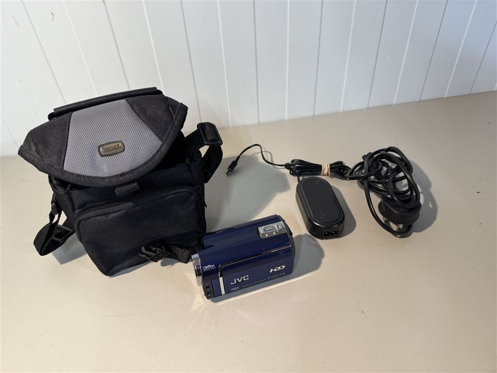 film camera - JVC Everio GZ-MG330 30GB HDD - zonder accu, Audio, Tv en Foto, Videocamera's Digitaal, Gebruikt, Canon, 20x of meer