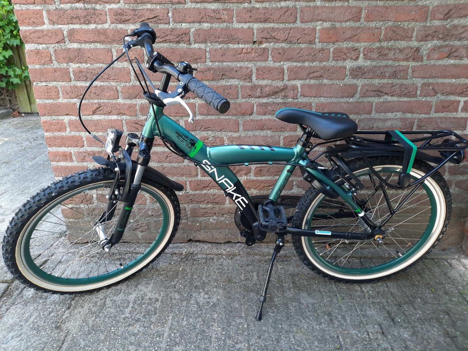 Als nieuw Batavus snake 22 inch fiets jongens, Fietsen en Brommers, Ophalen, Zo goed als nieuw, 20 inch of meer, Loekie