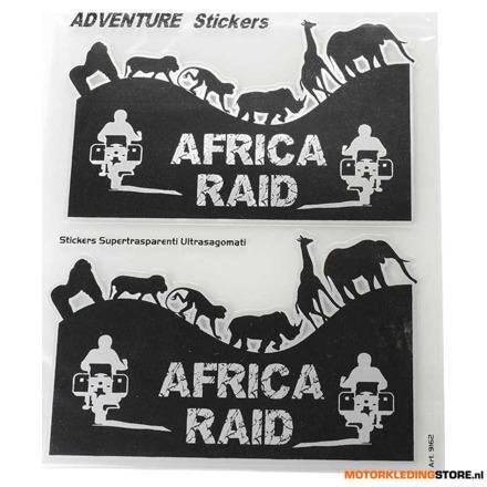 Booster Adventure stickers Africa Raid 20x24 cm, N.v.t., Ophalen of Verzenden, Nieuw met kaartje