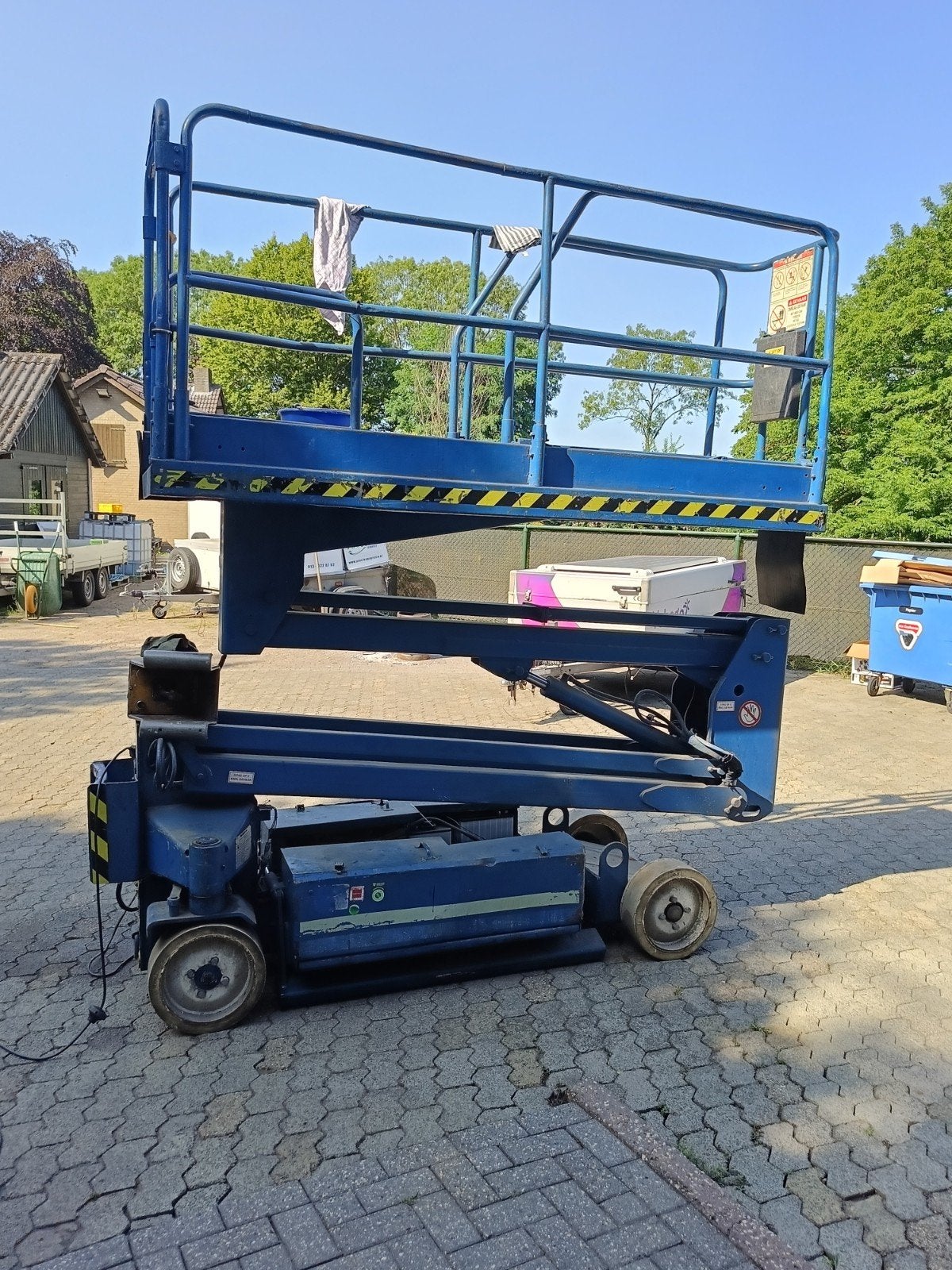 UpRight Schaarhoogwerker 8 meter werkhoogte., Ophalen
