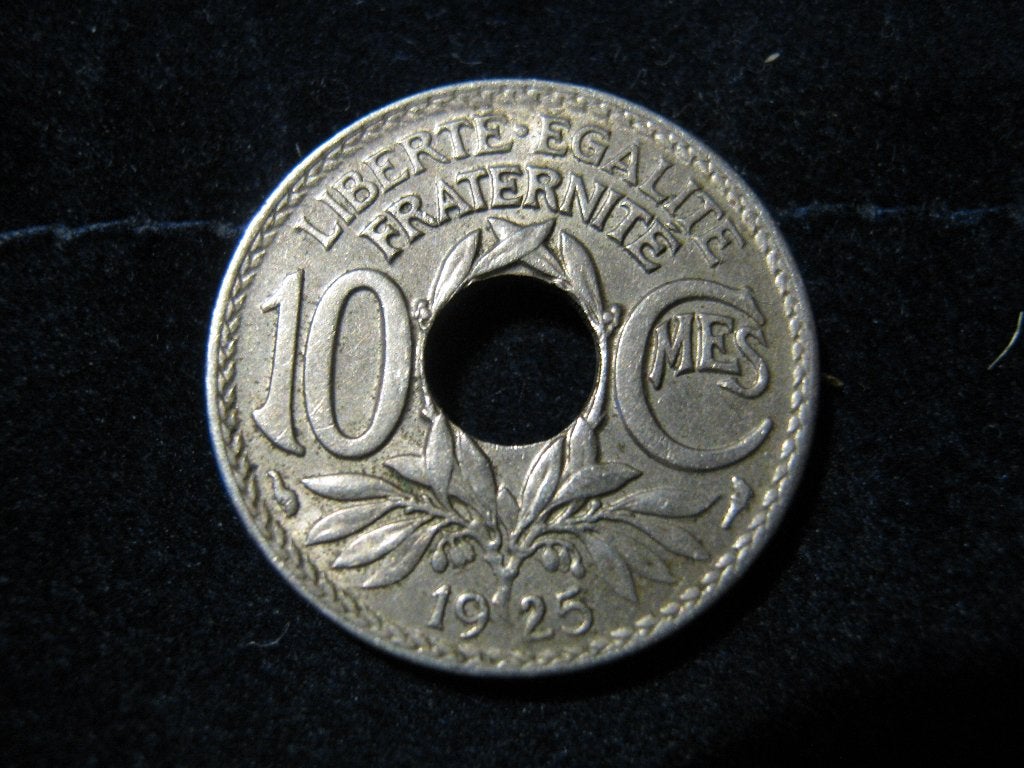 Frankrijk 10 Centimes 1925 #650, Ophalen of Verzenden, Frankrijk, Losse munt