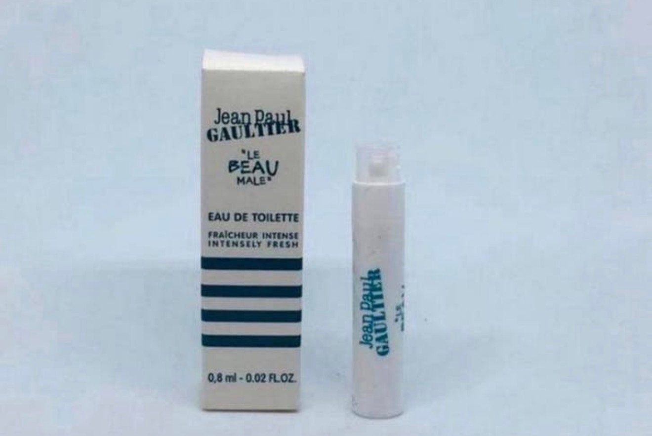 Parfum proefje Le Beau Make Gaultier 0,8 ml edt fraicheur, Verzenden, Nieuw