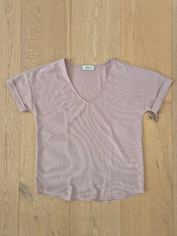 Mooie top van Modström, Ophalen of Verzenden, Zo goed als nieuw, Korte mouw, Roze