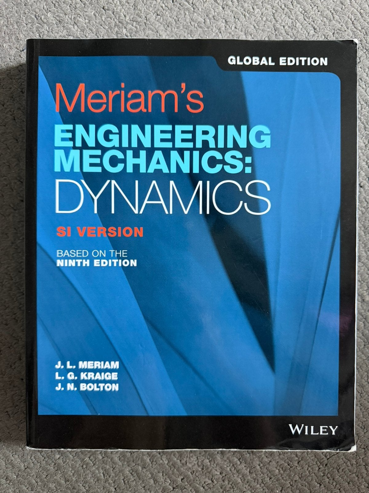 Meriam’s engineering mechanics: dynamics, Boeken, Ophalen of Verzenden, Zo goed als nieuw, Werktuigbouwkunde