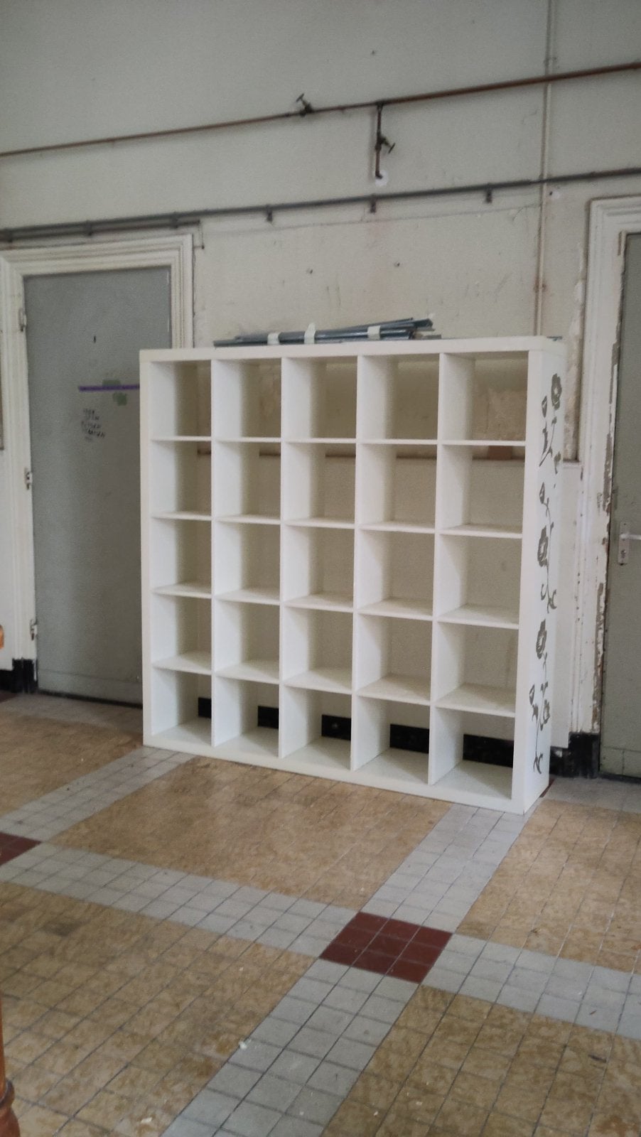 IKEA vakken kast KALAX, Ophalen, Gebruikt, 150 tot 200 cm, 25 tot 50 cm