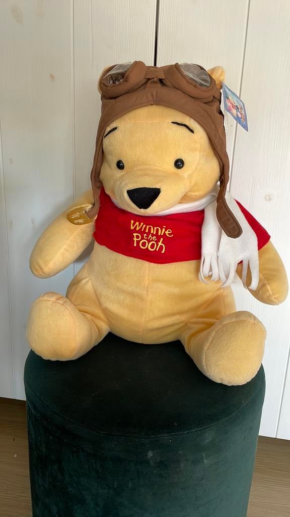 Winnie the Pooh knuffel van Disney the Butterfly catcher, Ophalen of Verzenden, Zo goed als nieuw