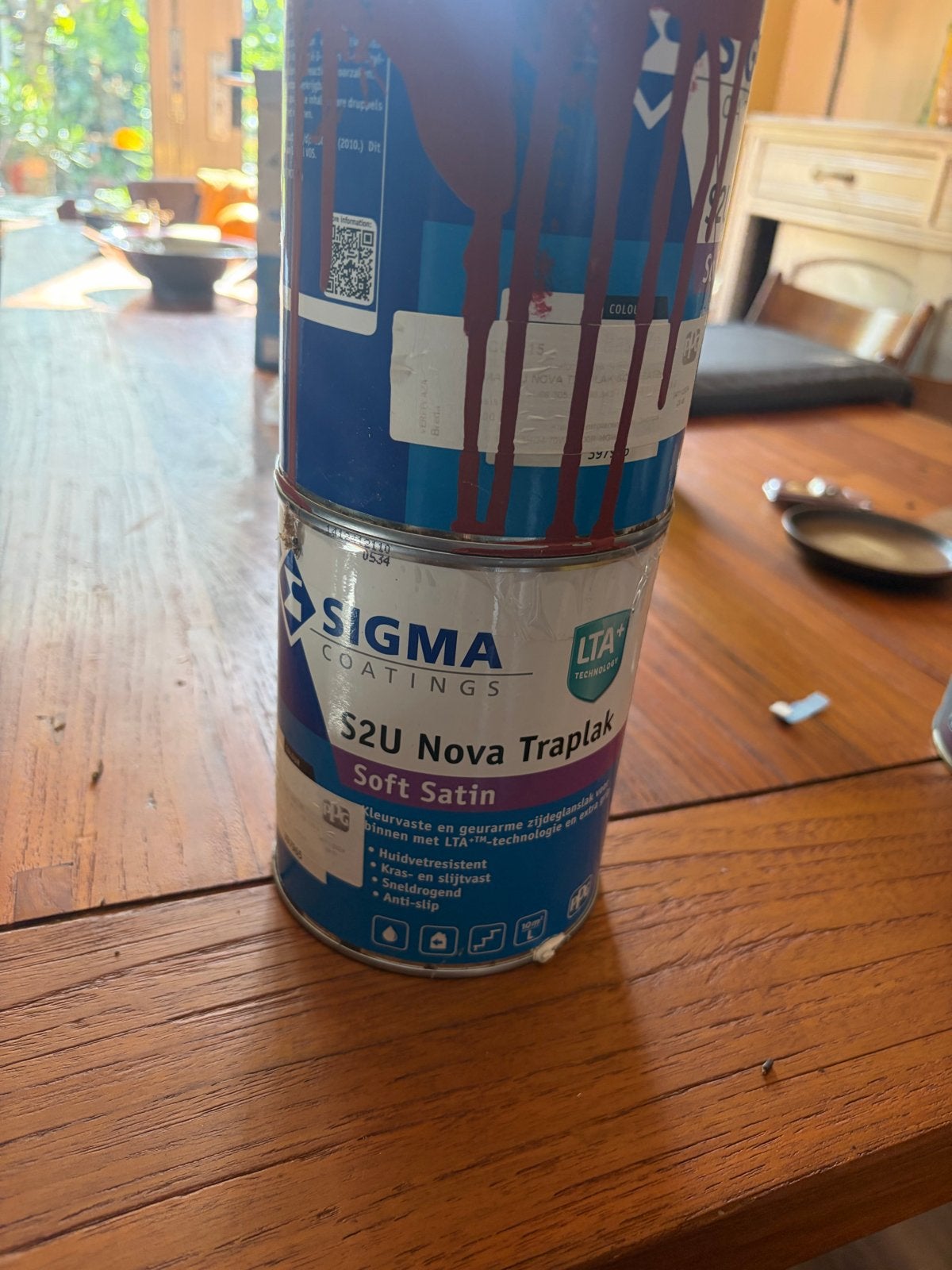 Sigma S2U Nova Traplak - bronze red (little greene), Bruin, Nieuw, Ophalen of Verzenden, Lak