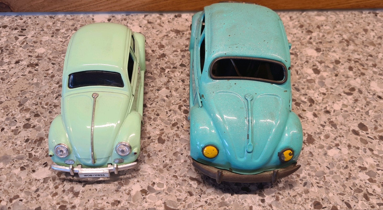 Volkswagen ovaal Kever miniatuur, vintage en nieuwe, Ophalen of Verzenden, Gebruikt