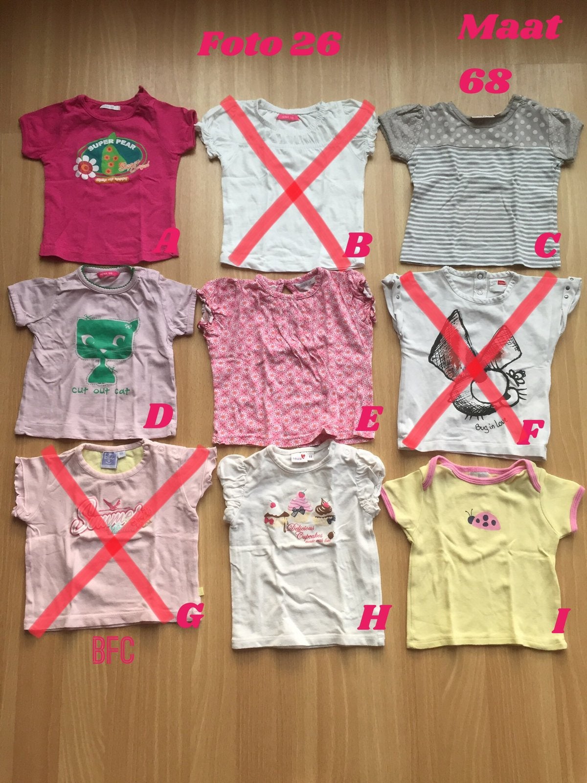 Shirt meisje maat 68 zgan *foto 26*, Kinderen en Baby's, Babykleding | Maat 68, Ophalen of Verzenden, Zo goed als nieuw, Meisje