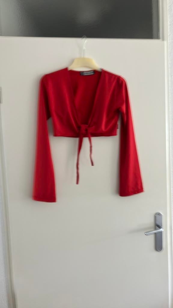 Wonder woman kort vestje maat S, Ophalen of Verzenden, Zo goed als nieuw, Maat 36 (S), Rood