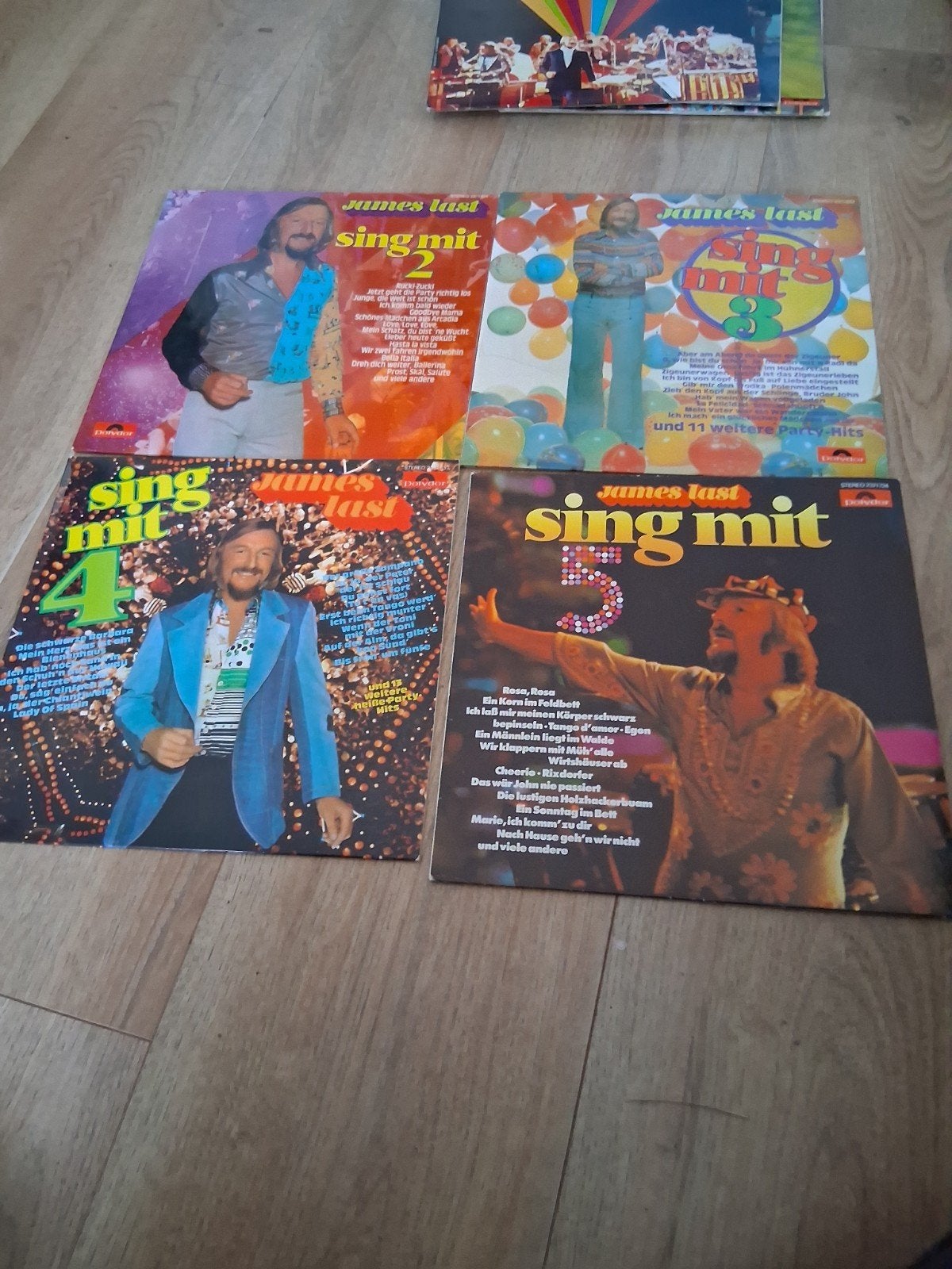 10 lps  James last, Ophalen, Gebruikt, 12 inch