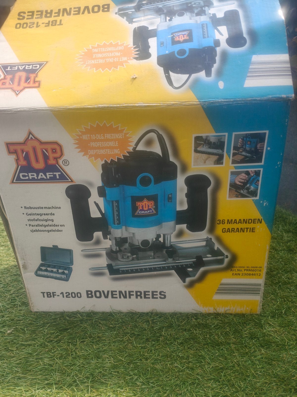 Top Craft TBF-1200 Bovenfrees met accessoires, Ophalen of Verzenden, Zo goed als nieuw, Bovenfrees, Top Craft