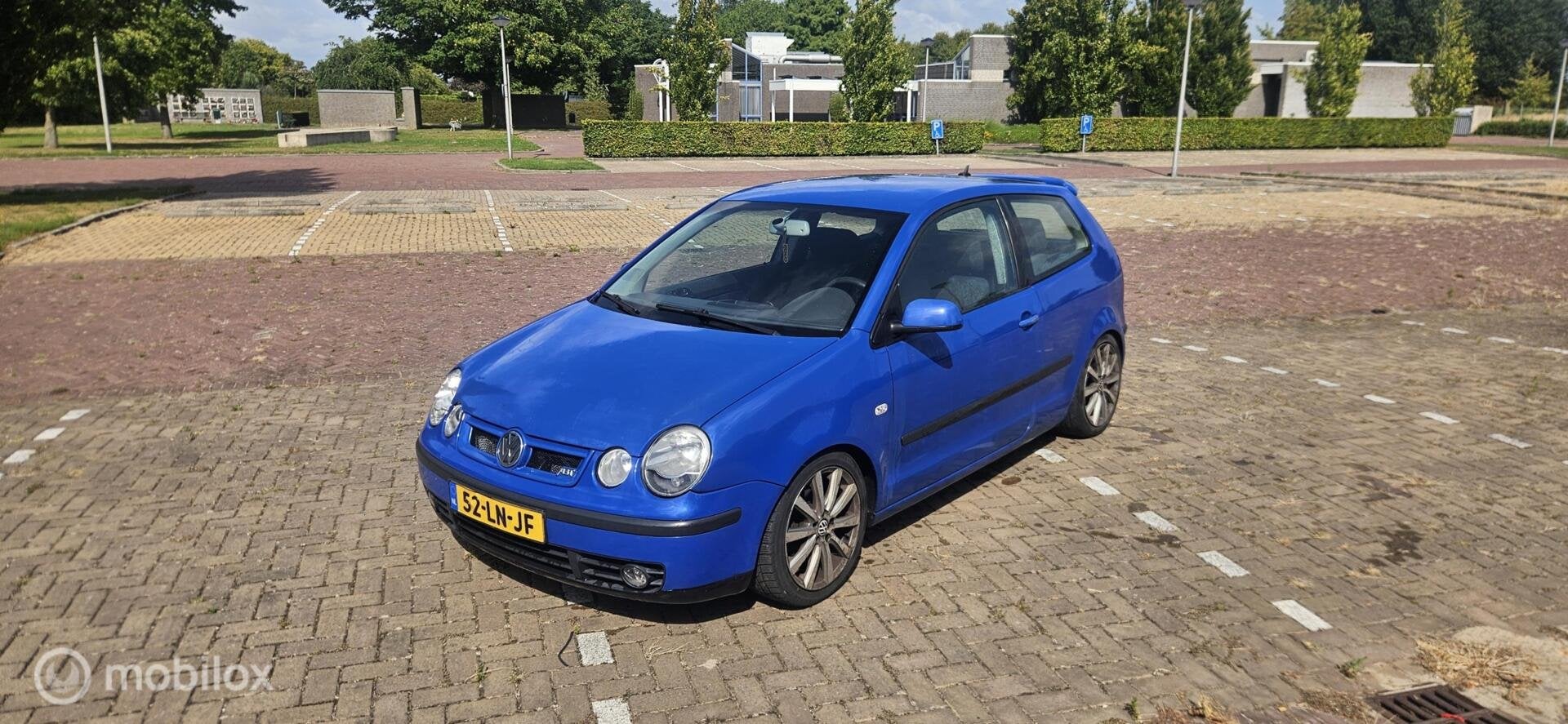 Volkswagen Polo 1.4-16V Comfortline, Voorwielaandrijving, Stof, 4 cilinders, Blauw