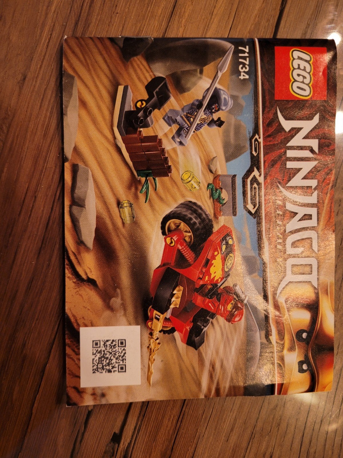 Lego Ninjago Kai's zwaardmotor 71734, Compleet, Lego, Ophalen of Verzenden, Zo goed als nieuw