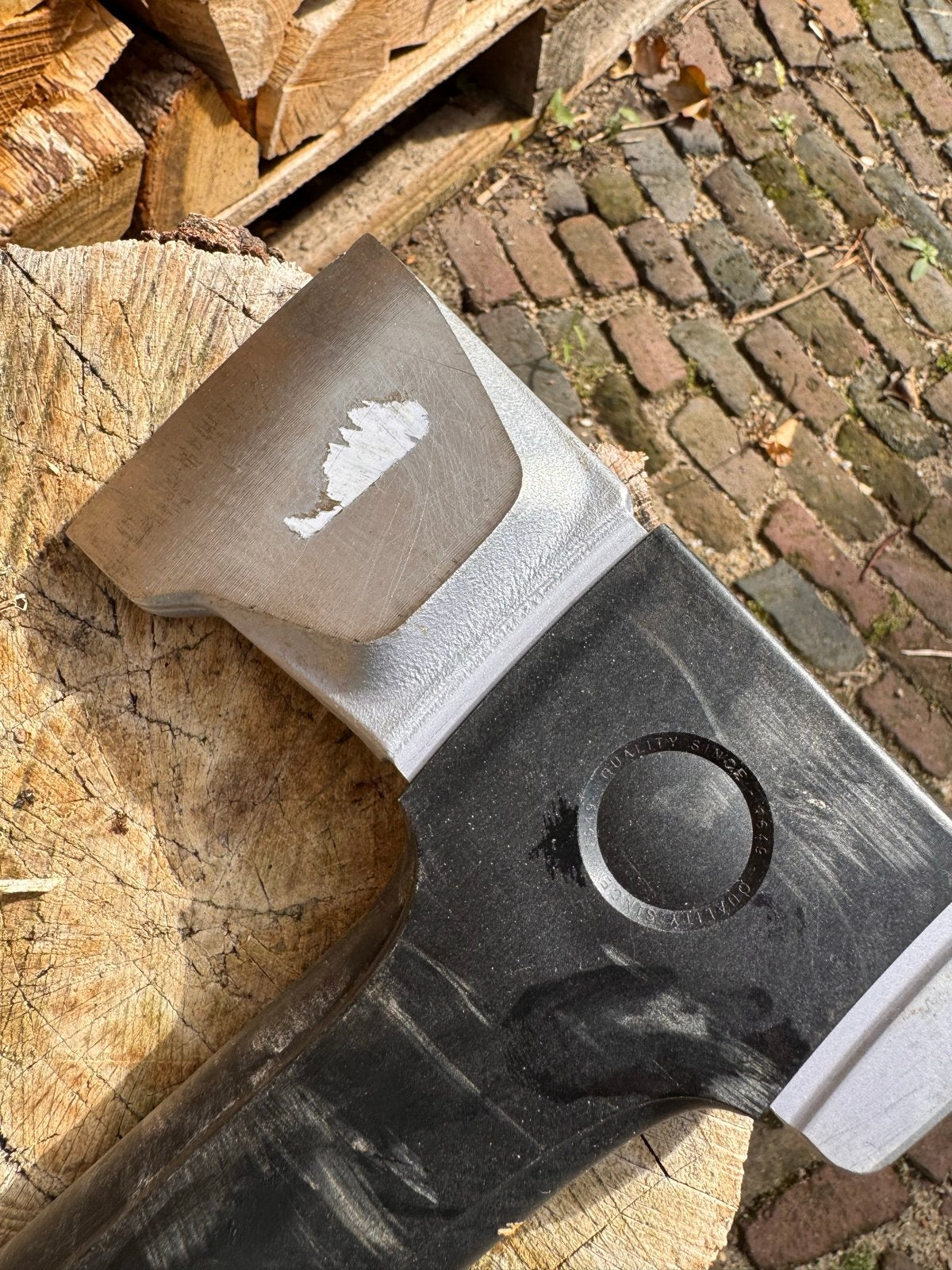 Fiskars X36 Kloofbijl - Zo goed als nieuw, Ophalen of Verzenden, Zo goed als nieuw, Overige typen, Overige merken