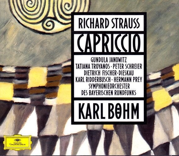 STRAUSS Capriccio 2 - CD FISCHER-DIESKAU BÖHM DG NIEUWSTAAT, Ophalen of Verzenden, Romantiek, Zo goed als nieuw, Opera of Operette