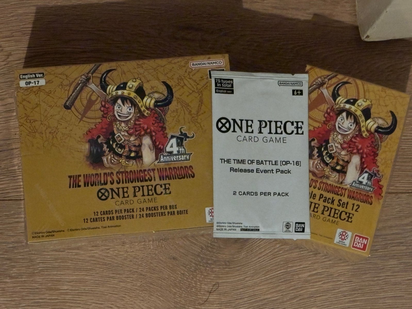 One piece OP17 booster box & Double pack set 12, Hobby en Vrije tijd, Ophalen, Nieuw, Boosterbox