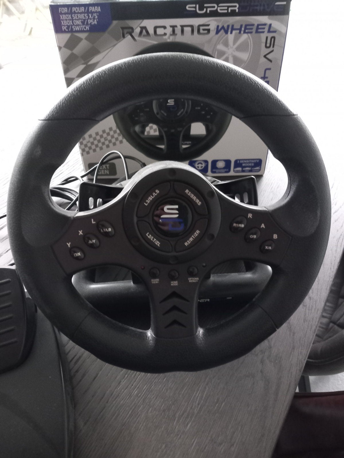 Superdrive SV450 Racing Stuur met Pedalen, Ophalen, Racestuur, Overige merken, Zo goed als nieuw