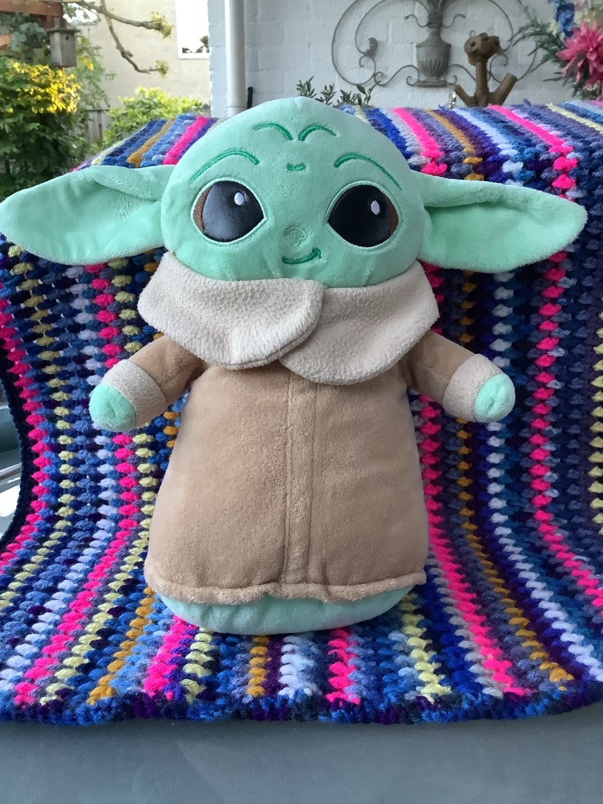 Grogu knuffel (The Mandalorian) - Opbrengst naar KIKA, Groen, Overige merken, Overige typen, Ophalen of Verzenden