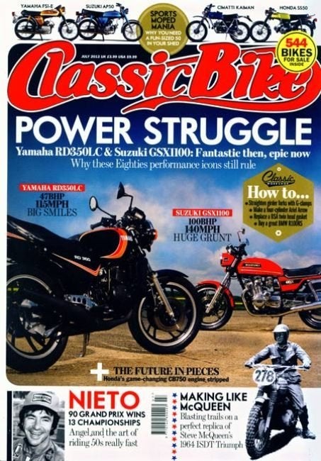 Classic Bike Magazine juli 2013, Verzenden, Gelezen