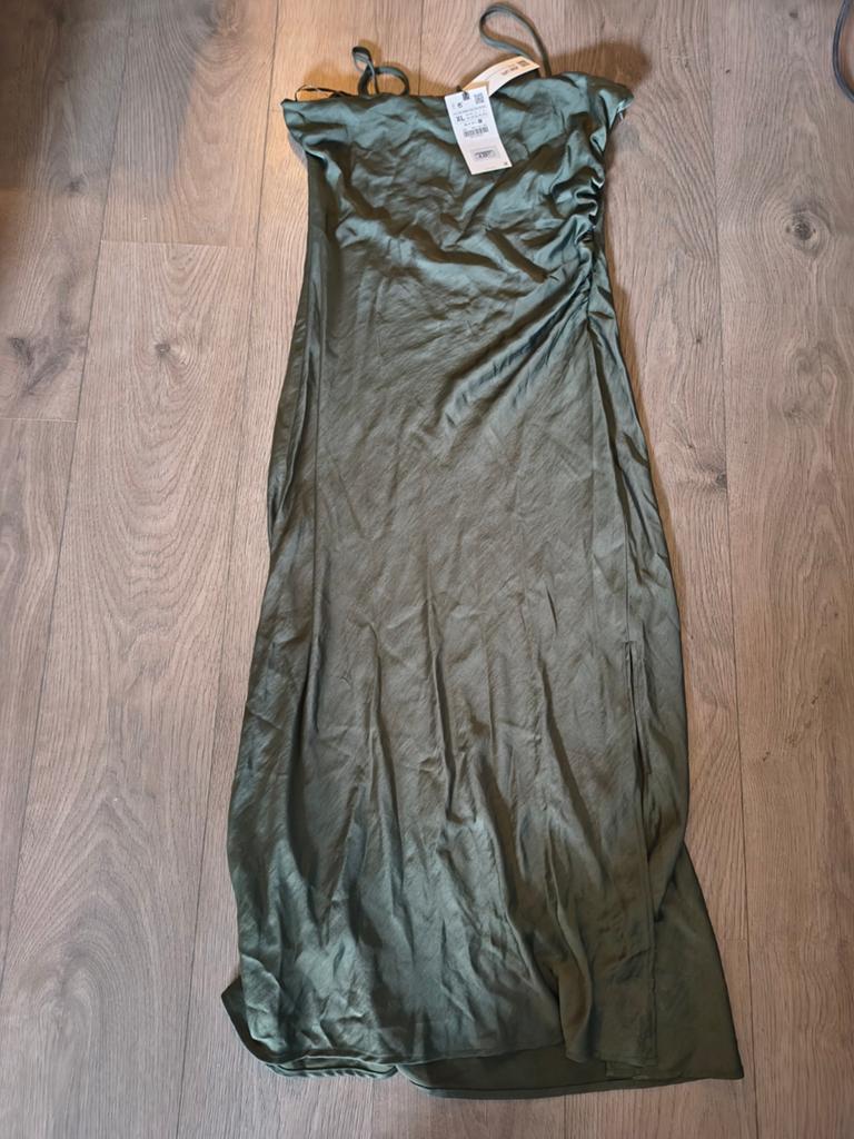 Zara Groene Jurk Maat XL, Kleding | Dames, Zara, Ophalen of Verzenden