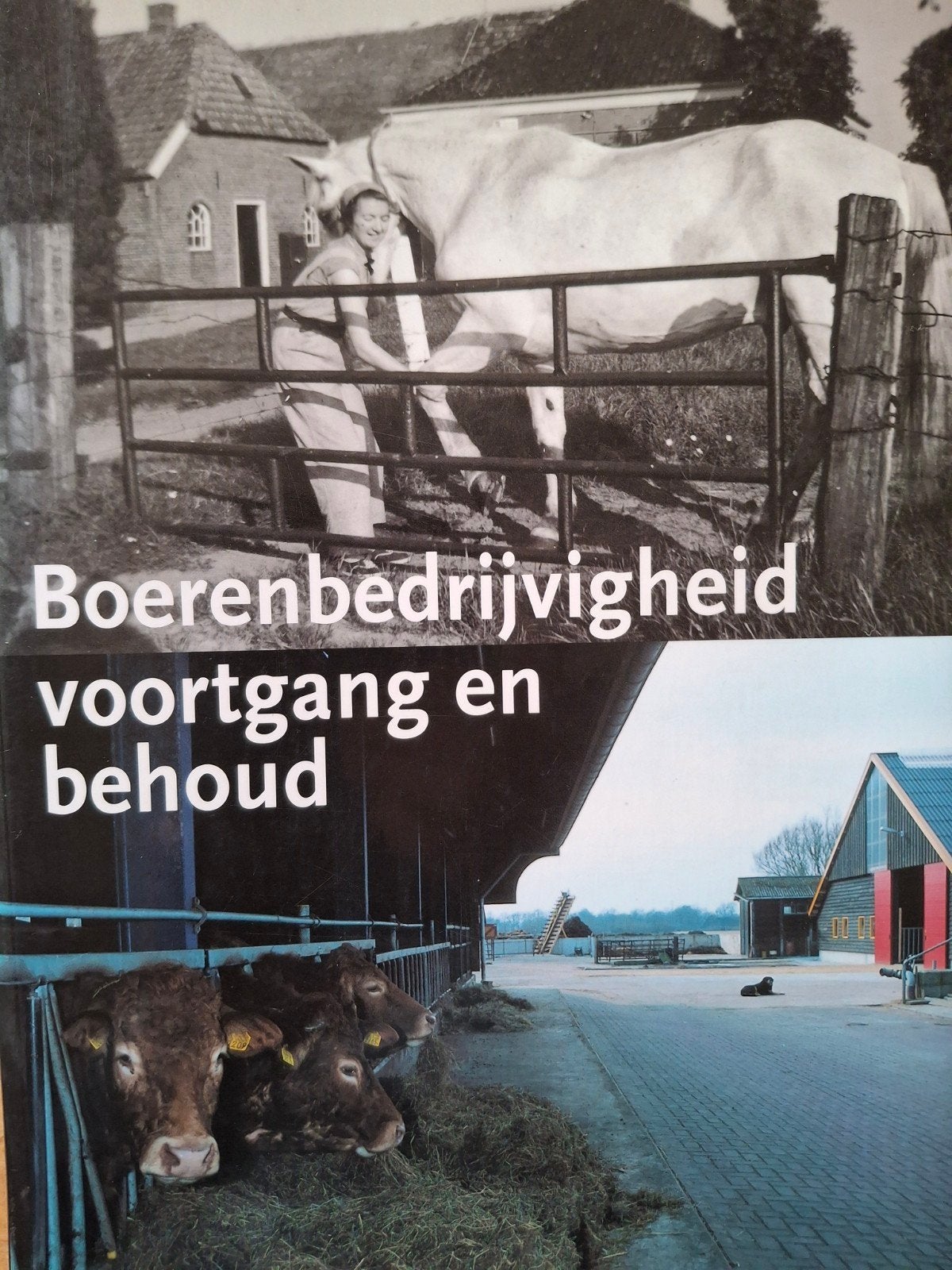Boerenbedrijvigheid stolpboerderij melken boerin zuivel boer, Ophalen of Verzenden, Gelezen