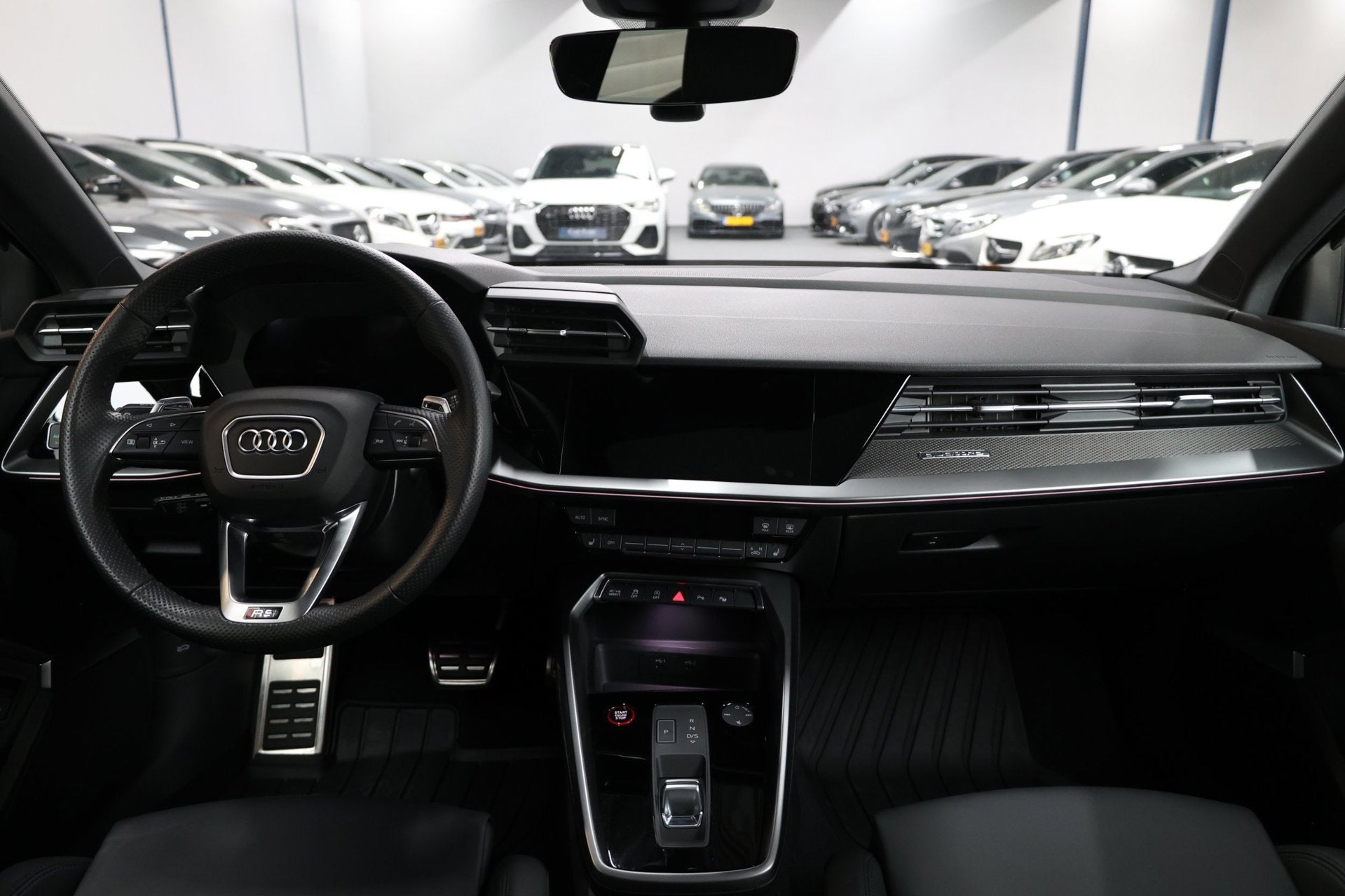 Audi RS3 Sportback 2.5 TFSI quattro 400+PK MATRIX-LED/VIRTUA, Auto's, Automaat, Gebruikt, RS3, Zwart