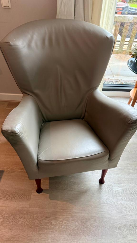 Prachtige design fauteuil Castor van Montis, Huis en Inrichting, Ophalen of Verzenden, 50 tot 75 cm, Leer, 75 tot 100 cm