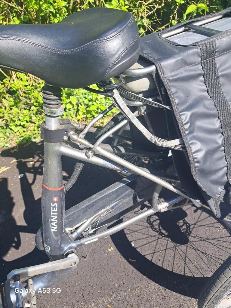Stella Nantes 3-wieler e-bike, heren/dames, compleet, Fietsen en Brommers, Fietsen | Driewielfietsen, Ophalen, Gebruikt, Schijfrem