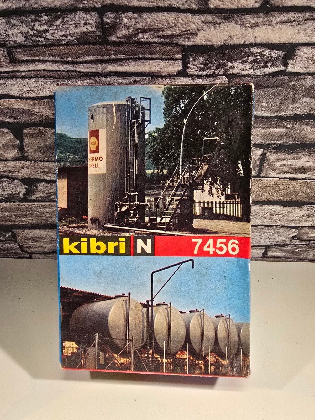kibri olietanks opslag bouwpakket N spoor trein 1:160, Ophalen of Verzenden, Nieuw, Brug, Tunnel of Gebouw, Overige merken